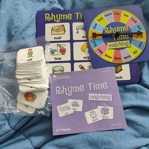 Scholastic Rhyme Time Matching Game